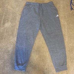 Mens Adidas Grey Sweatpants